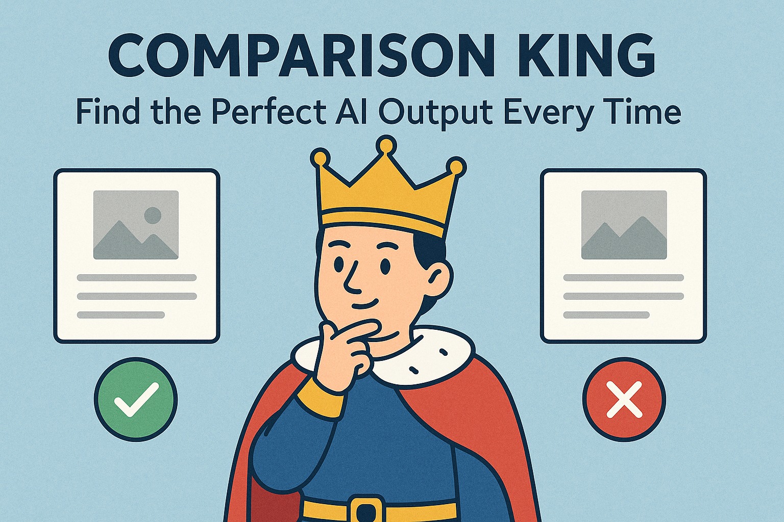 Comparison King - Find the Perfect AI Output Every Time